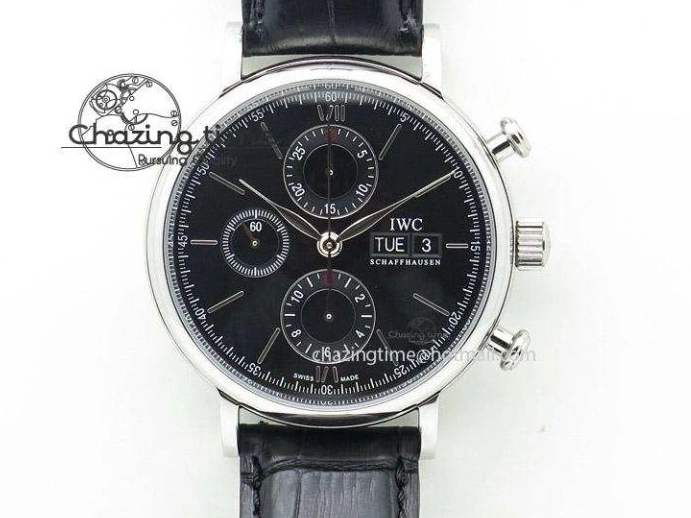 MIROTIME 0105 Reliable Big Pilot “Markus Buhler” IW5003 Turbine V6F Best Edition Blue Dial On Leather Strap A 7324